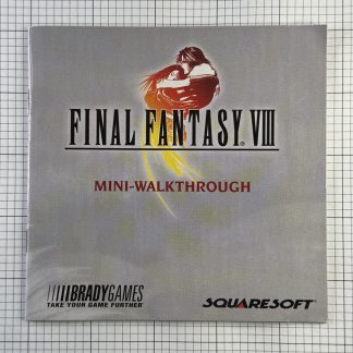 Final Fantasy VIII (PlayStation 1999) - Manual Only (Mini-Walkthrough)