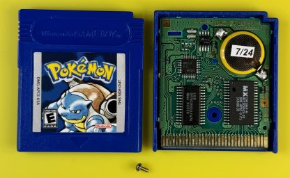 Pokemon Blue (Game Boy Color, 1998) Authentic *NEW BATTERY* w/ Save Game - Image 5