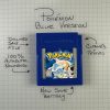 Pokemon Blue (Game Boy Color, 1998) Authentic *NEW BATTERY* w/ Save Game