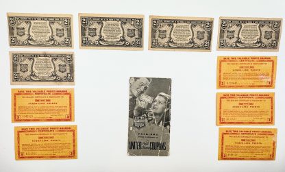 LOT of 10 - Vintage 1950's United Profit Sharing Corporation Coupons - With Redemption Catalog! - Image 3