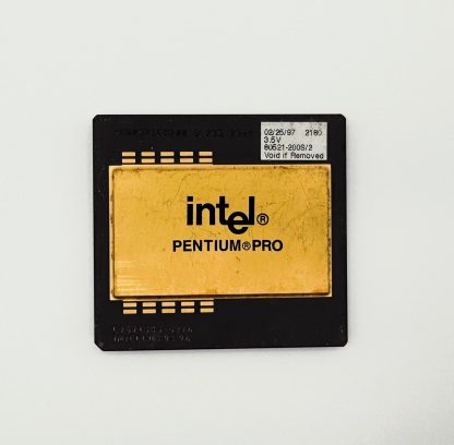 Vintage 1995- INTEL PENTIUM PRO Ceramic CPU SL255- Scrap for Gold Recovery