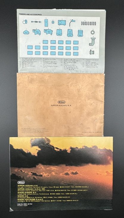 Lot of 16 Vintage Nikon Publications and User Guides - Image 5