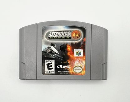 Asteroids Hyper 64 (Nintendo 64 N64, 1999) Tested 100% Working