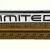 80s Buick Electra & Lesabre—Rear Quarter "Limited" Nameplate Emblems - Image 2