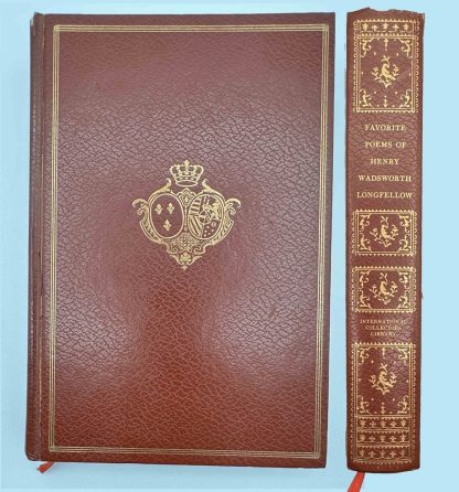 Favorite Poems of Henry Wadsworth Longfellow HC Intl Collectors Library, Ltd Edition