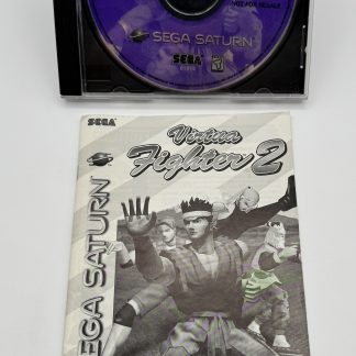 Virtua Fighter 2 (Sega Saturn, 1996)- Not For Resale & Manual - Tested