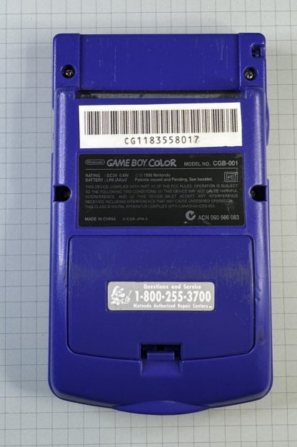 Nintendo Game Boy Color - Grape  CGB-001 - New Screen Lens - 100% Working! - Image 7