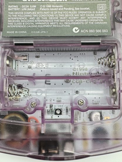 Nintendo Game Boy Color - ATOMIC PURPLE - New Screen Lens - 100% Working - Image 7