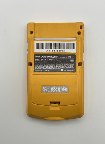 Nintendo Game Boy Color - Dandelion Yellow CGB-001 - New Screen Lens - 100% Working! - Image 8