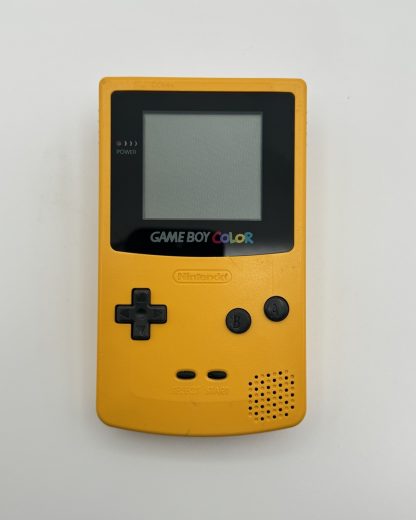 Nintendo Game Boy Color - Dandelion Yellow CGB-001 - New Screen Lens - 100% Working!