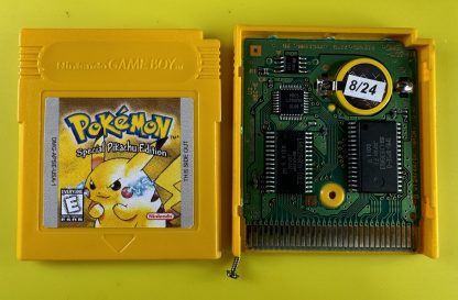 Pokemon Yellow Version (Game Boy, 1999) Authentic *NEW BATTERY* w/ Save Game - Image 3