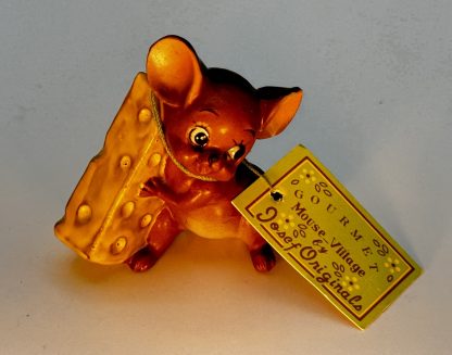Vintage Lot of 7 Josef Originals Mouse Village Figurines (Bride, Bugsy, Mommie, & More) - Image 5