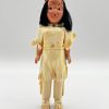 Vintage Native American Indian Doll - Hand Painted - Paper Label ROYAL JAPAN