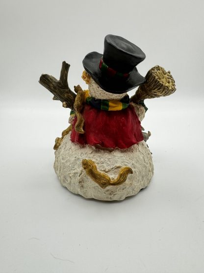 Vintage Snow Man  Music Box : Plays Frosty The Snow Man - Image 4