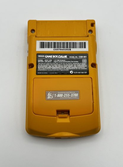 Nintendo Game Boy Color - Dandelion Yellow CGB-001 - New Screen Lens - 100% Working! - Image 8