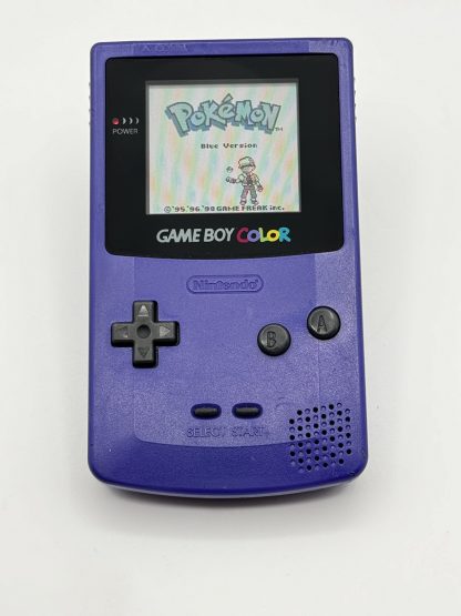 Nintendo Game Boy Color - Grape  CGB-001 - New Screen Lens - 100% Working!