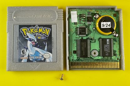 Pokemon Silver (Game Boy Color, 2000) Authentic *NEW BATTERY* & Save Game - Image 5
