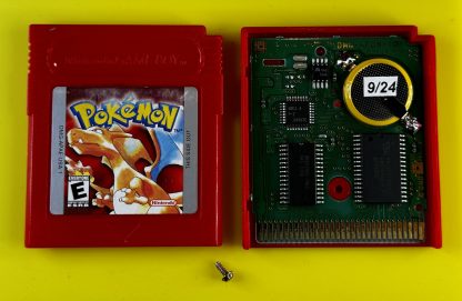 Pokemon Red Version (Game Boy, 1998) Authentic! NEW BATTERY & SAVE GAME! - Image 4