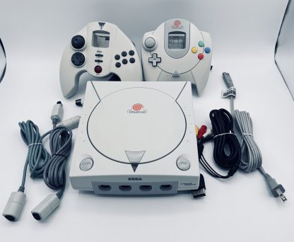 Sega Dreamcast HKT 3020 - 2 Controllers / All Hookups - TESTED WORKING! - Image 4