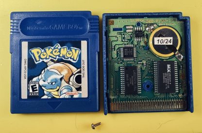 Pokemon Blue (Game Boy Color, 1998) Authentic *NEW BATTERY* w/ Save Game (Copy) - Image 6