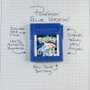 Pokemon Blue (Game Boy Color, 1998) Authentic *NEW BATTERY* w/ Save Game (Copy)