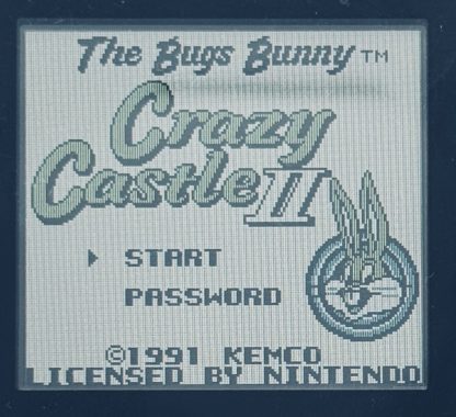 Bugs Bunny Crazy Castle 2 (Nintendo Game Boy, 1991) AUTHENTIC - Image 2