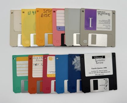 Vintage Rainbow 3.5" Floppy Disk Collection - LOT of 12 - Image 3