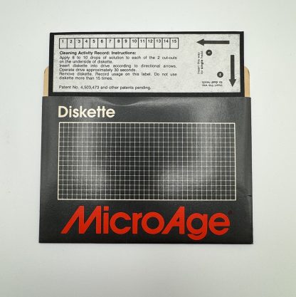 Vintage 5.25" Floppy Disk Drive Cleaning Disk -  Good Condition - Image 3