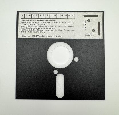 Vintage 5.25" Floppy Disk Drive Cleaning Disk -  Good Condition - Image 4