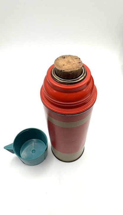 Vintage Thermos Brand Dome Top Victory Lunch Box w/ Thermos - Image 12