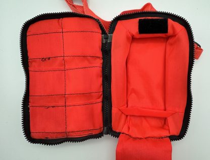Vintage Original Nintendo Gameboy Soft Travel Bag Carrying Case Black Orange (NICE!) - Image 2