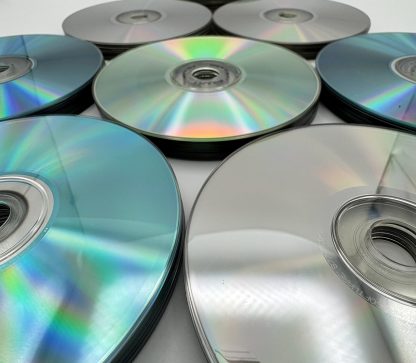 99 CDs - DVDS - Discs for Upcycling, Repurposing, Arts/Crafts Projects, Collection, Lot , Wholesale, Reflective Iridescent - Image 2