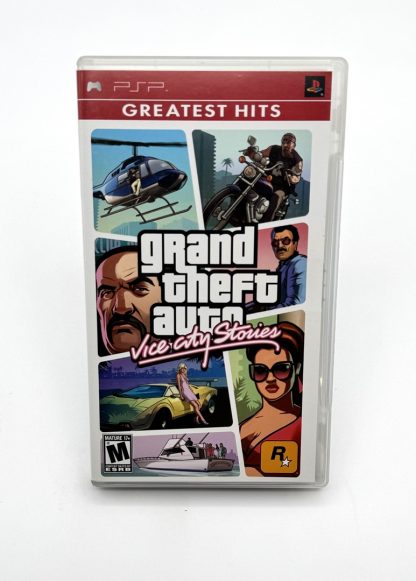 Grand Theft Auto Vice City Stories - Playstation Portable PSP TESTED - CIB w/ Manual & Map
