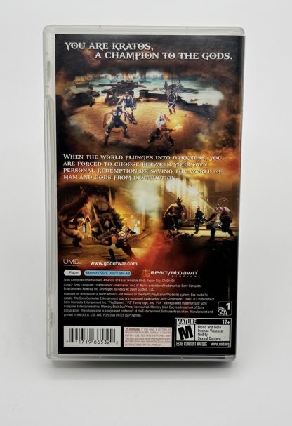 God of War Chains of Olympus (Sony PSP, 2008) CIB W/ Manual - Image 4