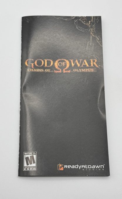 God of War Chains of Olympus (Sony PSP, 2008) CIB W/ Manual - Image 6