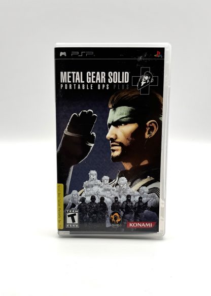Metal Gear Solid: Portable Ops Plus (Sony PSP) Complete in box w/ Manual
