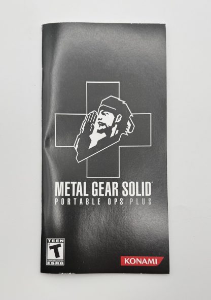 Metal Gear Solid: Portable Ops Plus (Sony PSP) Complete in box w/ Manual - Image 2