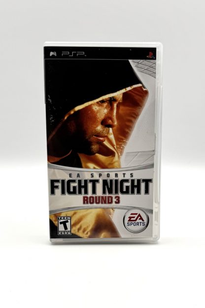 Fight Night: Round 3 (Sony PSP, 2006) CIB w/ Manual - Black Label - Image 3