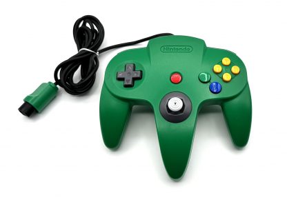 Official OEM Nintendo N64 GREEN Controller Tight Stick NUS-005 Tested Authentic