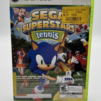 Sega Superstars Tennis & Xbox Live Arcade (Microsoft Xbox 360, 2005) Complete