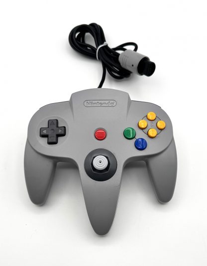 Original OEM Nintendo N64 GRAY Controller Tight Stick NUS-005 Tested Authentic