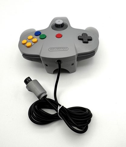 Original OEM Nintendo N64 GRAY Controller Tight Stick NUS-005 Tested Authentic - Image 4