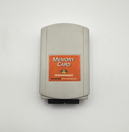 Sega Dreamcast Performance Memory Card P-20-316 Authentic Cleaned &Tested