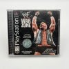WWF Warzone (Sony PlayStation 1, PS1, 1998) Black Label CIB W/ Reg Card Tested