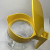 Vintage Gemco 1970's Yellow Flip Top Creamer - Image 4