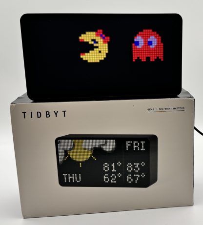Tidbyt Display - Gen 2 - Black - Mint Condition - Open Box - Image 4