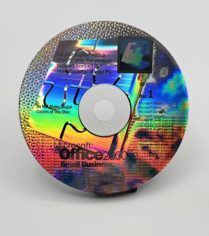 Vintage Holographic CD's (5 Pieces) - Microsoft 2000-2007 - Image 3