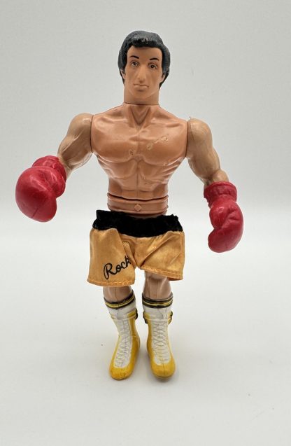 Vintage 1983 United Artists Rocky Balboa 6.5" Action Figure w/ Gloves and Shorts