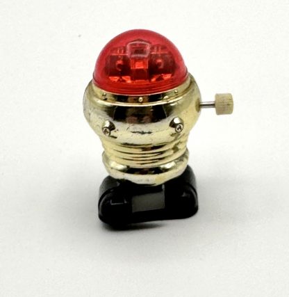Vintage 1978 TOMY Walking Wind-up Toy Robot Rascal Red Head - Image 3