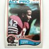 1982 Topps #486 Ronnie Lott Rookie